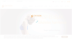 Desktop Screenshot of oxygenwellness.hu